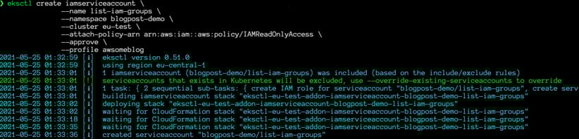 Kubernetes Security - EKS IRSA - 5